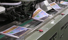 We also do paper inserts for newspapers and other publications.