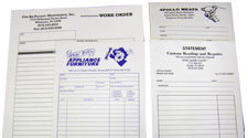 Have your business forms printed at M&M Printing